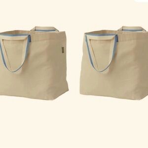 Ikea bag  2 SPIKRAK 13 Gallon Canvas Bag
